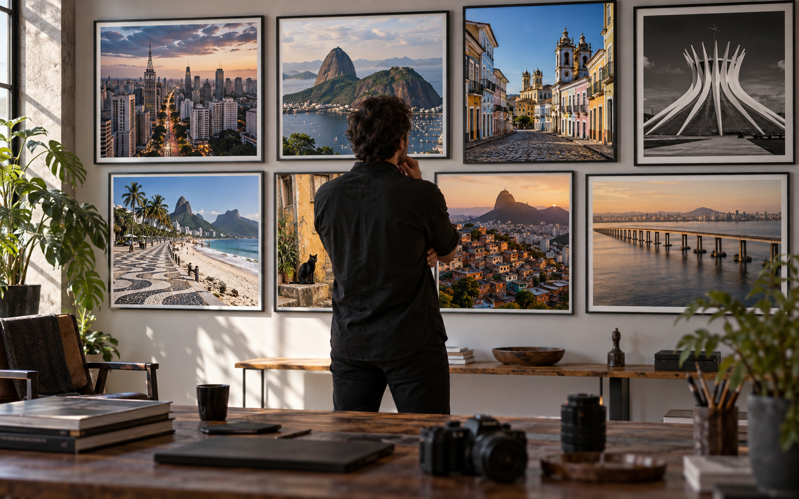 Portfólio urbano organizado para apresentar variedade e consistência